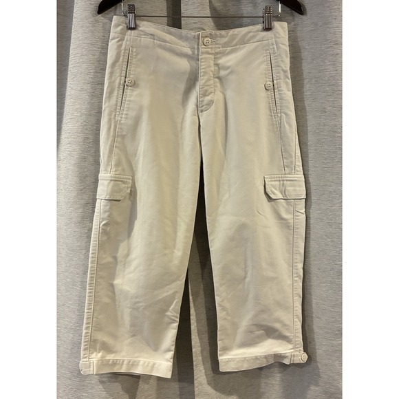 American Eagle Outfitters Pants - American Eagle Cargo Capris Women Size‎ 6 Y2K